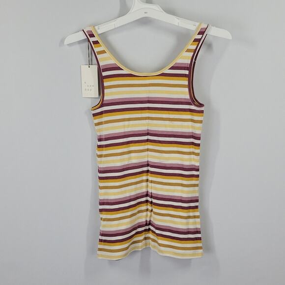 A New Day Multicolor Stripe Tank Top, Sz S, NWT #BundleAndSave - Picture 2 of 7